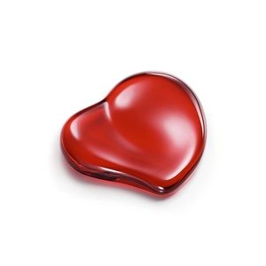 Tiffany and Co heart paperweight